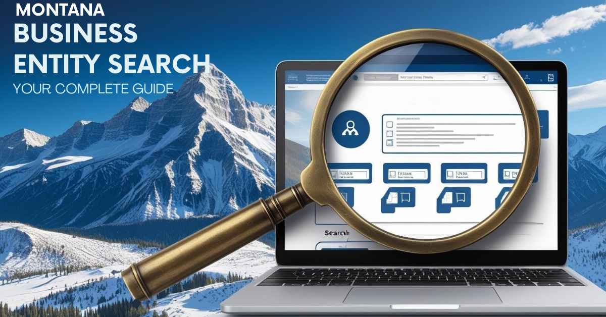 Montana business entity search