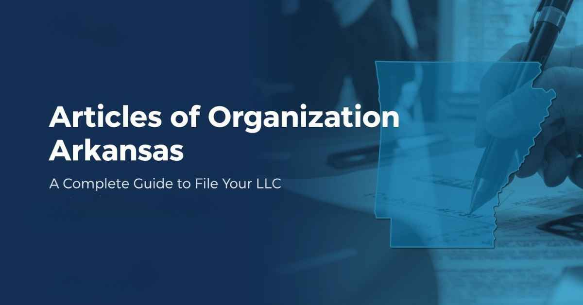 Articles of Organization Arkansas
