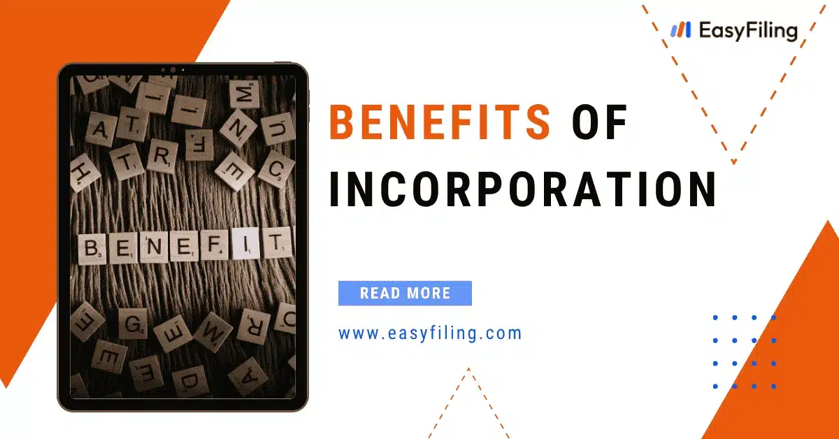 Benefits of Incorporation