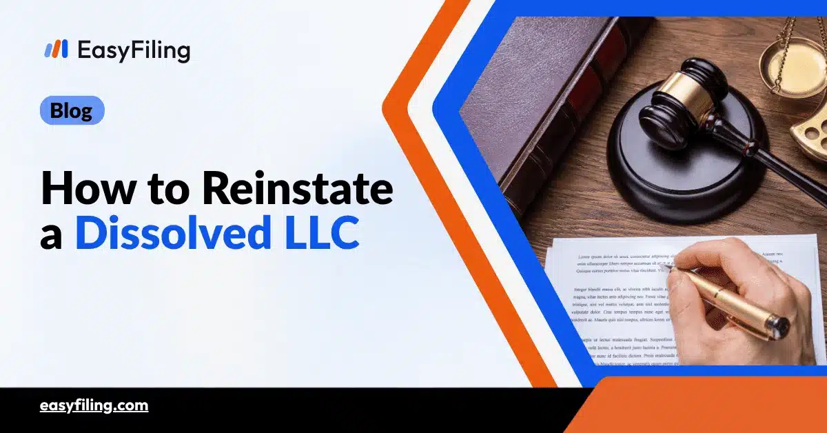 reinstate a dissolved llc