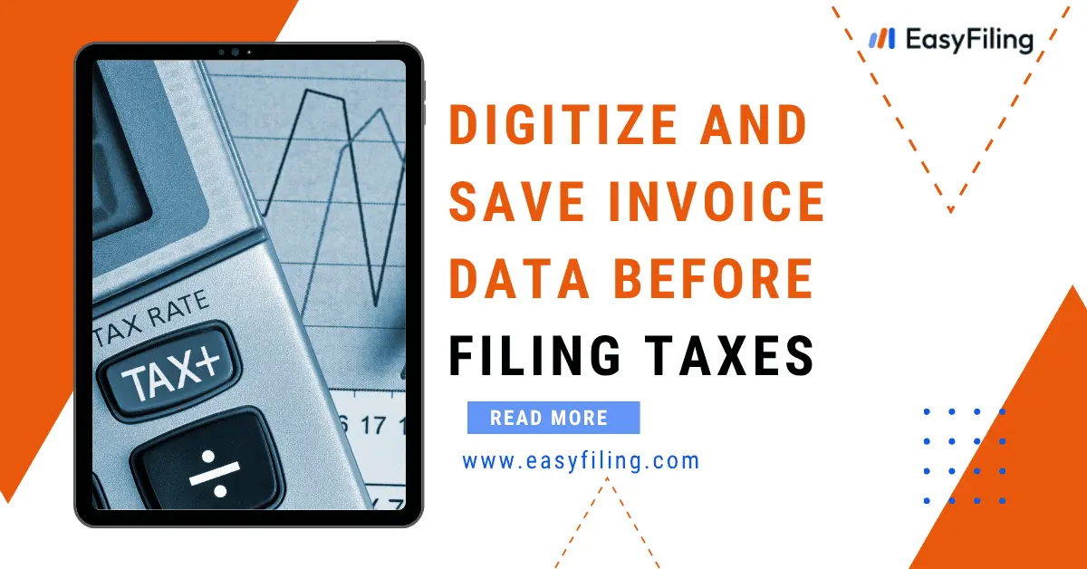 images to excel for tax filing