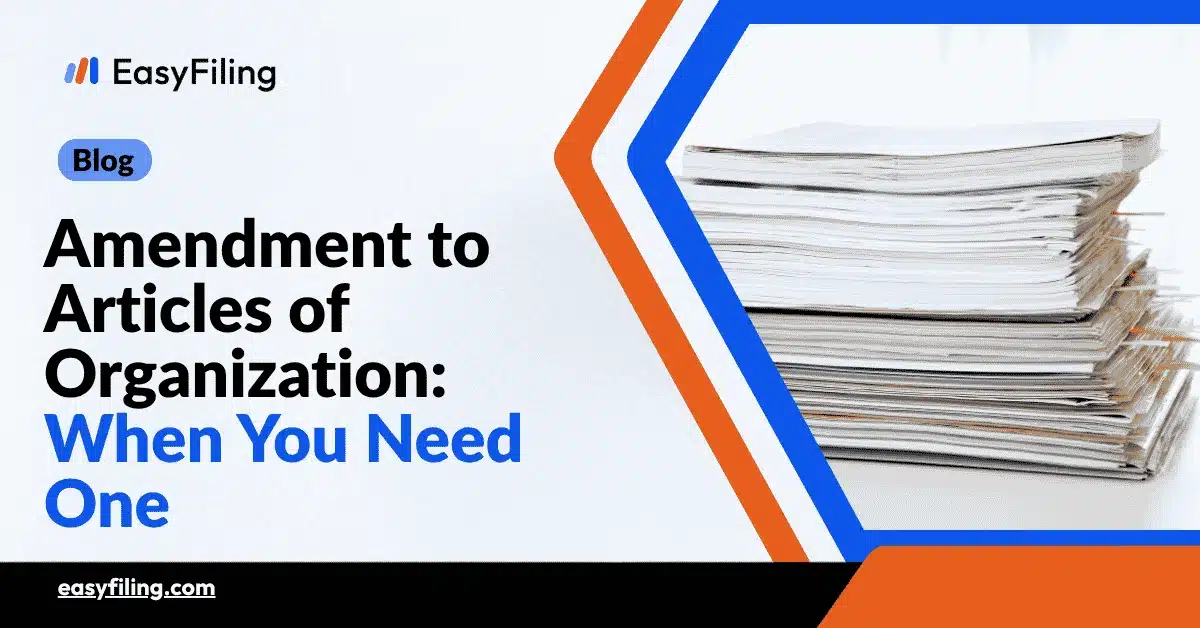 Amendment to Articles of Organization
