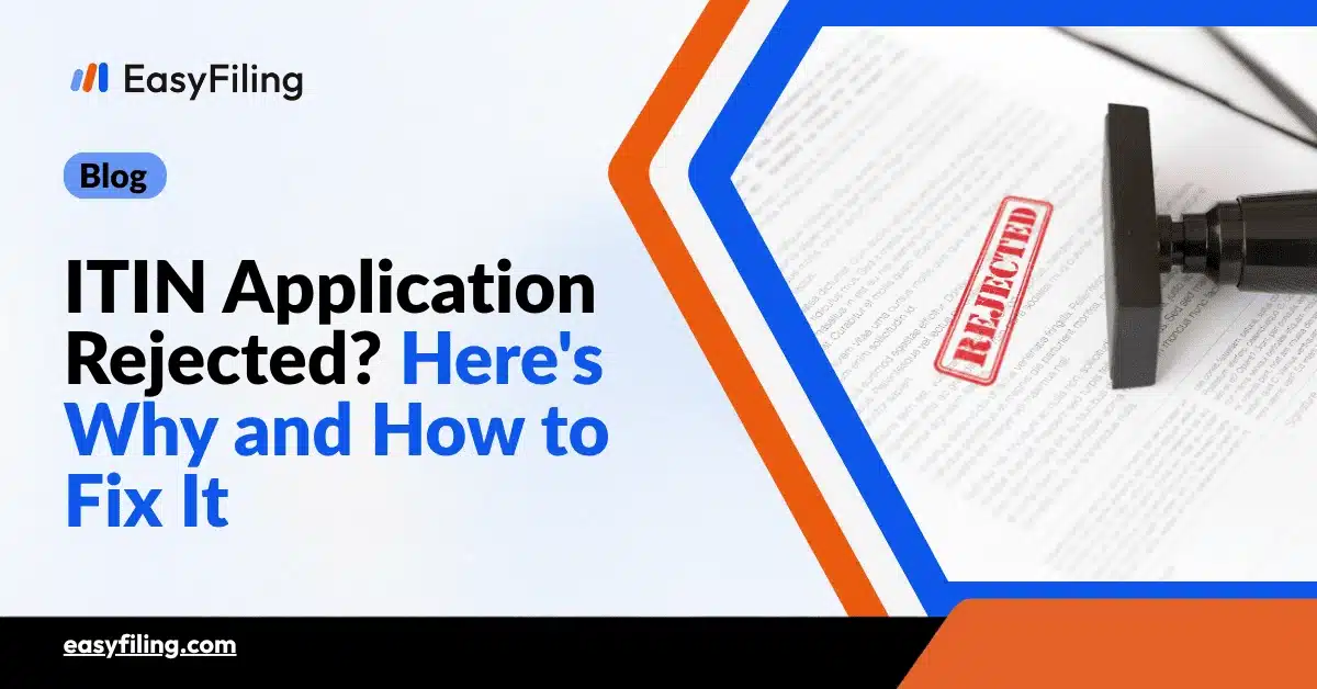 itin application rejected