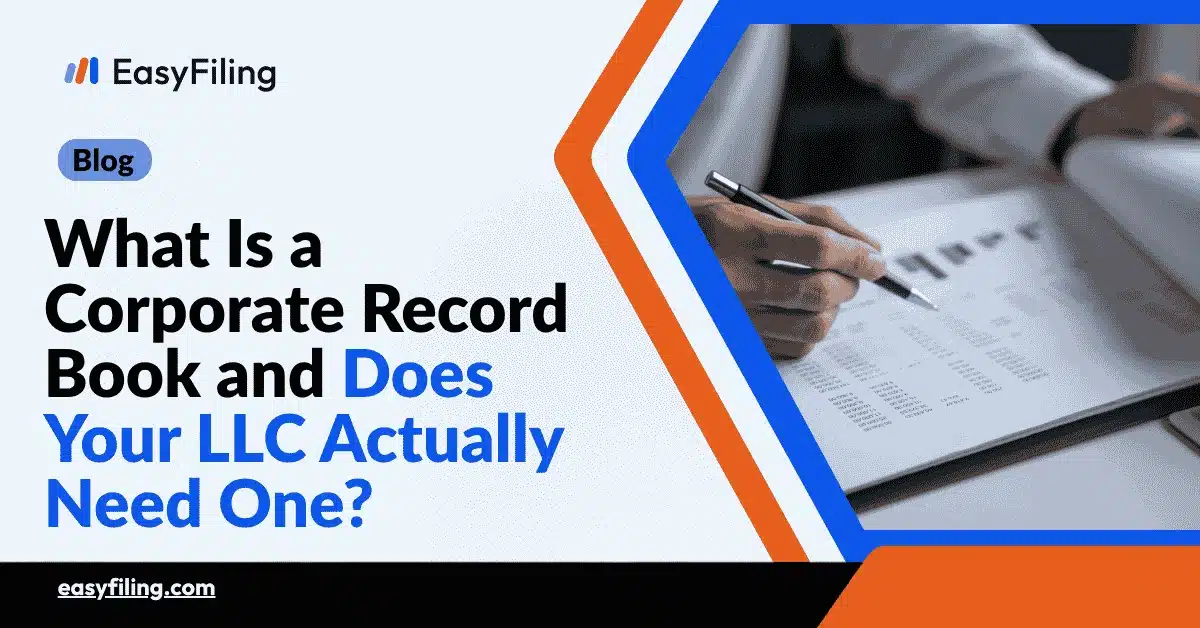 corporate record book