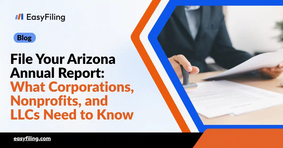 Arizona Annual Report Filing