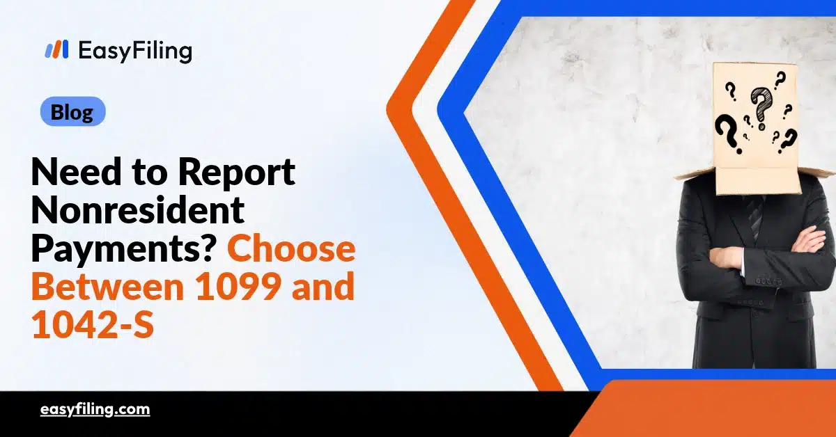 1099 or 1042-S